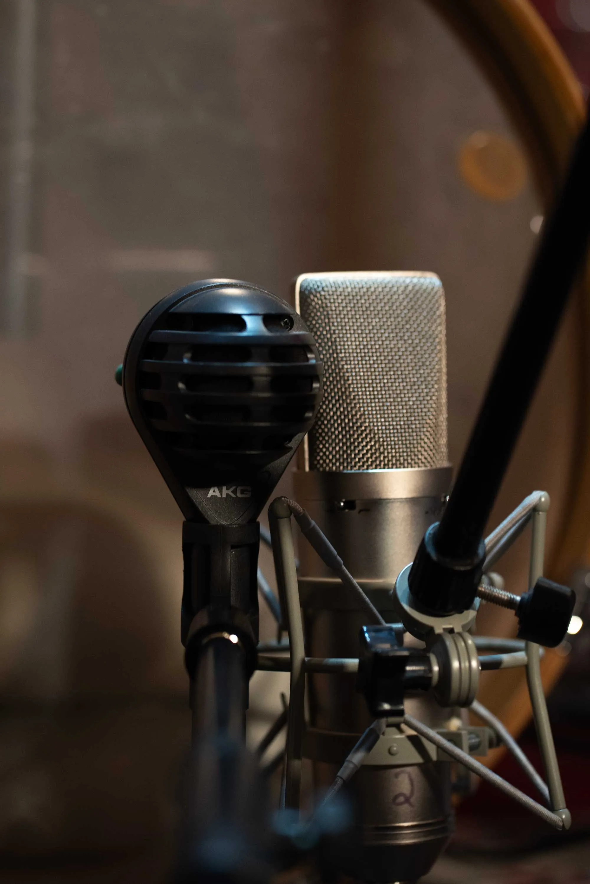 Batterie avec micros studio Gobelins